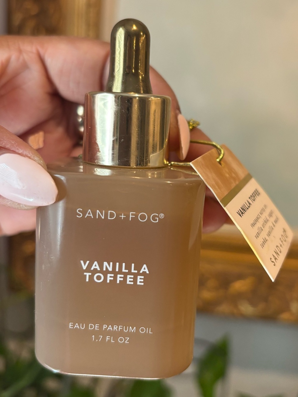 SAND + FOG - Vanilla Toffee Eau de Parfum Oil - Warm Brown Scent